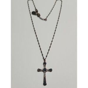 Anne Koplik Designs Naomi Crystal Cross Necklace